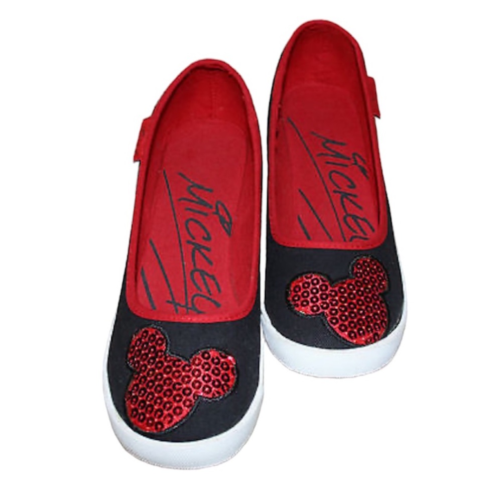 Mickey Mouse Wedge Sneaker All That Sparkles